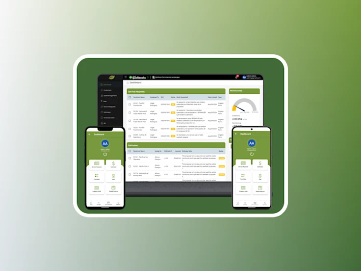 Earthco - erp platform project screenshot